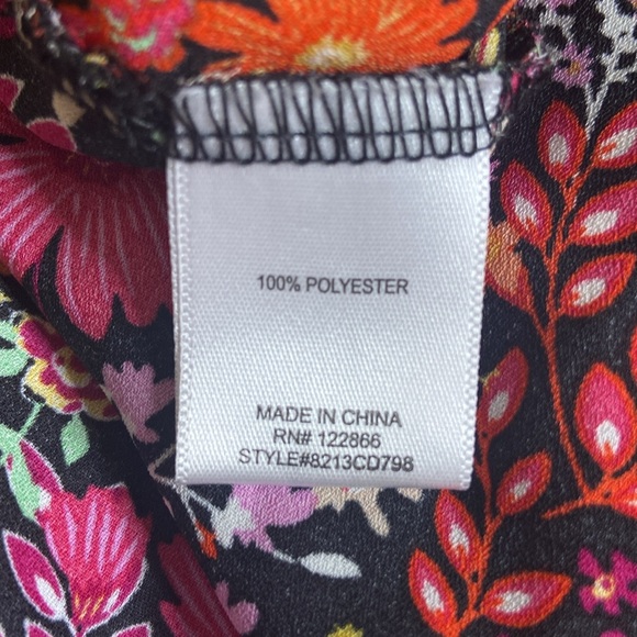 STATUS BY CHENAULT FLORAL MIDI DRESS. [SIZE: MEDIUM] - Picture 5 of 6